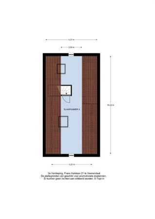 Floorplan - Frans Halslaan 21, 3904 XH Veenendaal